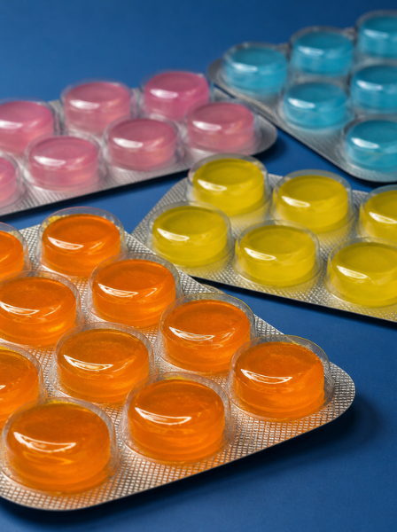 Listed medicated lozenges - Makson Healthcare